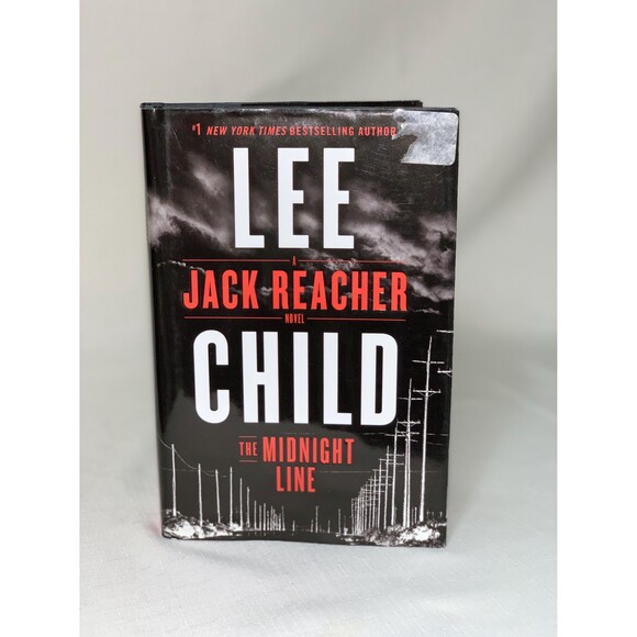 Lee Child Book Midnight Line Jack Reacher Novel Thriller Mystery Crime Detective - Picture 2 of 11